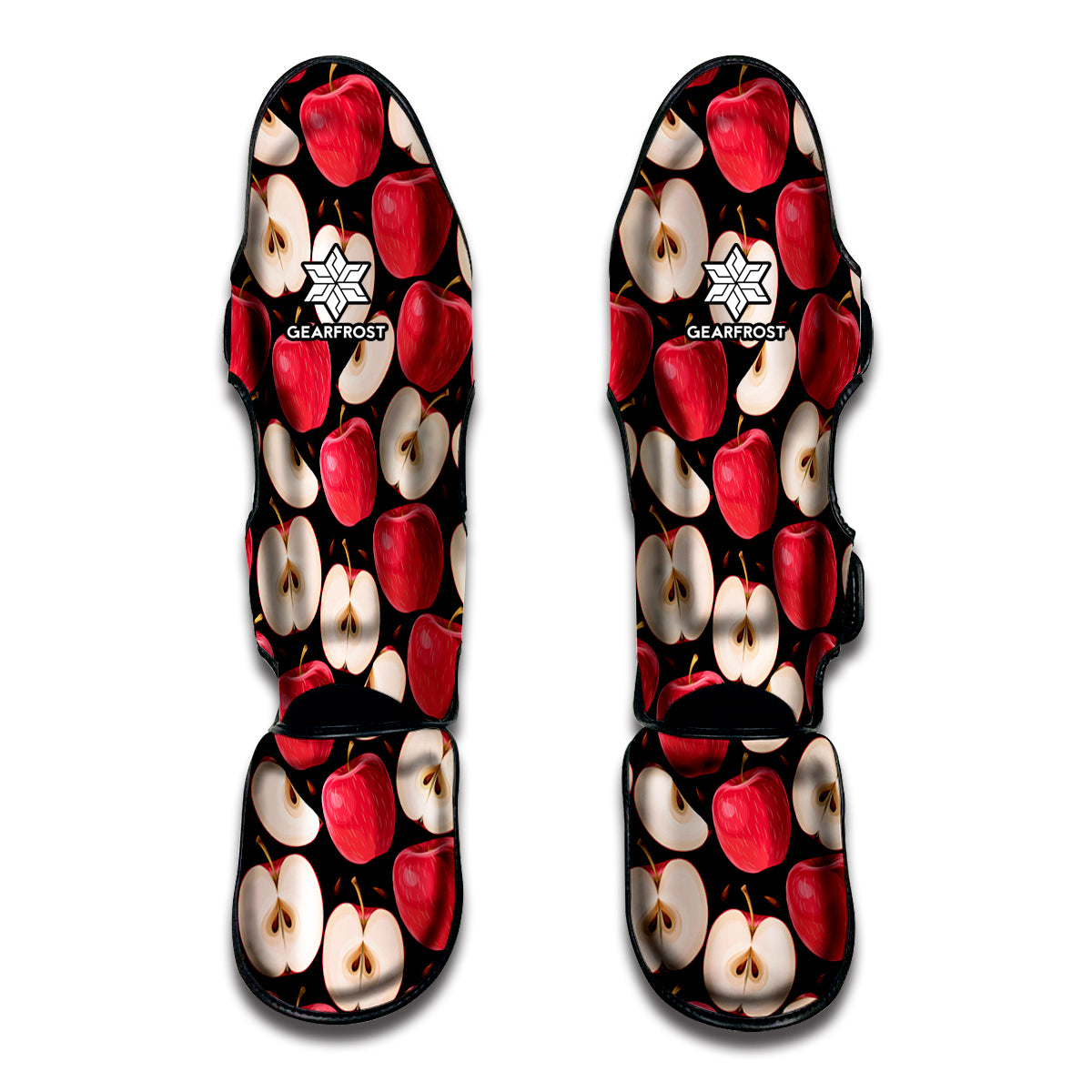 Apple Pattern Print Muay Thai Shin Guard