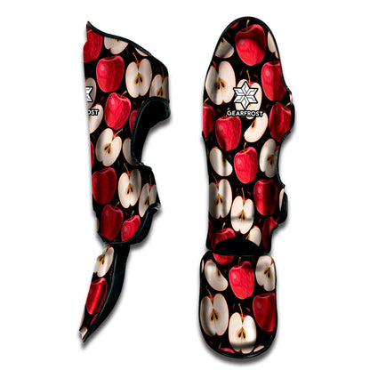 Apple Pattern Print Muay Thai Shin Guard