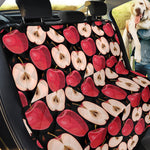 Apple Pattern Print Pet Car Back Seat Cover