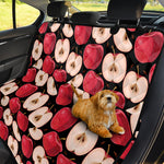 Apple Pattern Print Pet Car Back Seat Cover