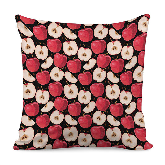 Apple Pattern Print Pillow Cover