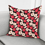 Apple Pattern Print Pillow Cover