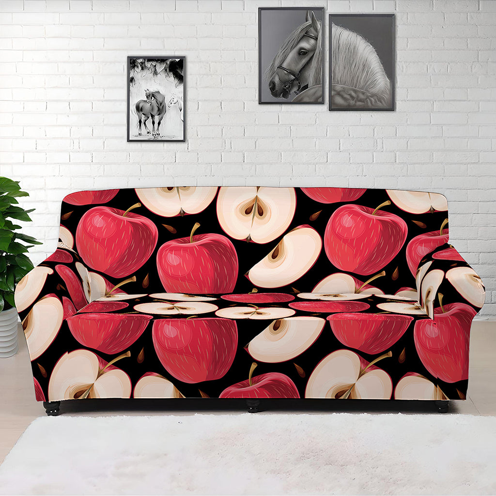 Apple Pattern Print Sofa Cover