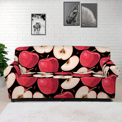 Apple Pattern Print Sofa Cover