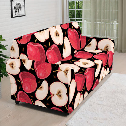 Apple Pattern Print Sofa Cover