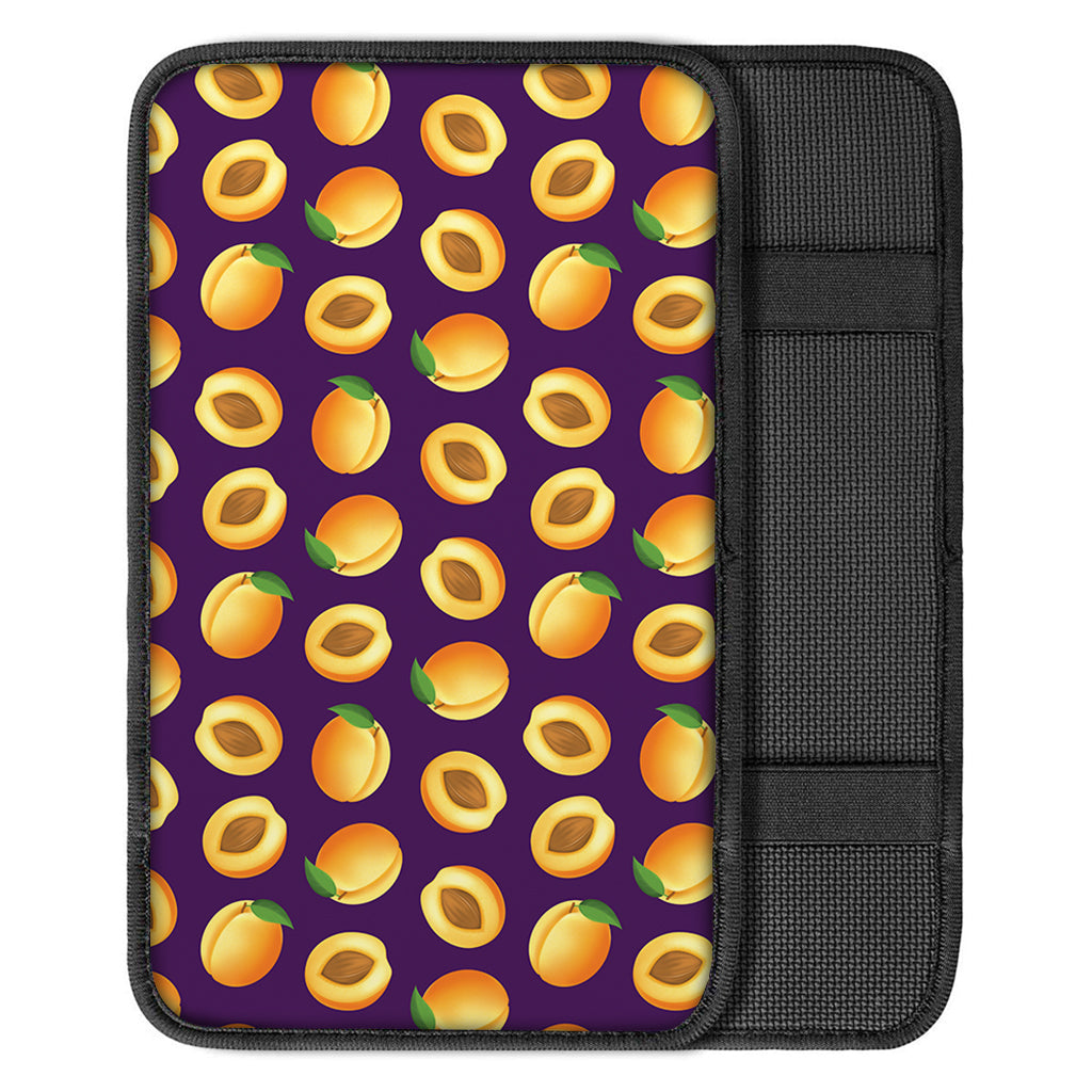 Apricot Fruit Pattern Print Car Center Console Cover
