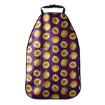 Apricot Fruit Pattern Print Car Seat Organizers