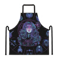 Aquarius And Astrological Signs Print Apron