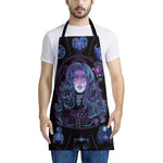 Aquarius And Astrological Signs Print Apron