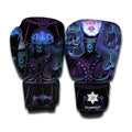 Aquarius And Astrological Signs Print Boxing Gloves