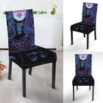 Aquarius And Astrological Signs Print Dining Chair Slipcover