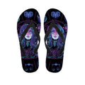 Aquarius And Astrological Signs Print Flip Flops