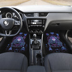 Aquarius And Astrological Signs Print Front Car Floor Mats