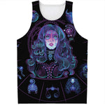 Aquarius And Astrological Signs Print Men's Tank Top