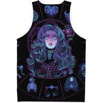 Aquarius And Astrological Signs Print Men's Tank Top