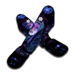 Aquarius And Astrological Signs Print Muay Thai Shin Guard