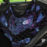 Aquarius And Astrological Signs Print Pet Car Back Seat Cover
