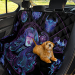 Aquarius And Astrological Signs Print Pet Car Back Seat Cover