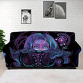 Aquarius And Astrological Signs Print Sofa Cover
