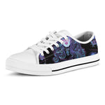 Aquarius And Astrological Signs Print White Low Top Shoes