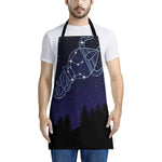 Aquarius Constellation Print Apron