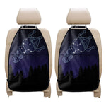 Aquarius Constellation Print Car Seat Organizers