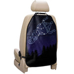 Aquarius Constellation Print Car Seat Organizers