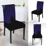Aquarius Constellation Print Dining Chair Slipcover