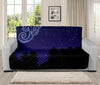 Aquarius Constellation Print Futon Protector