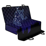 Aquarius Constellation Print Pet Car Back Seat Cover