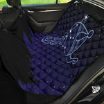 Aquarius Constellation Print Pet Car Back Seat Cover
