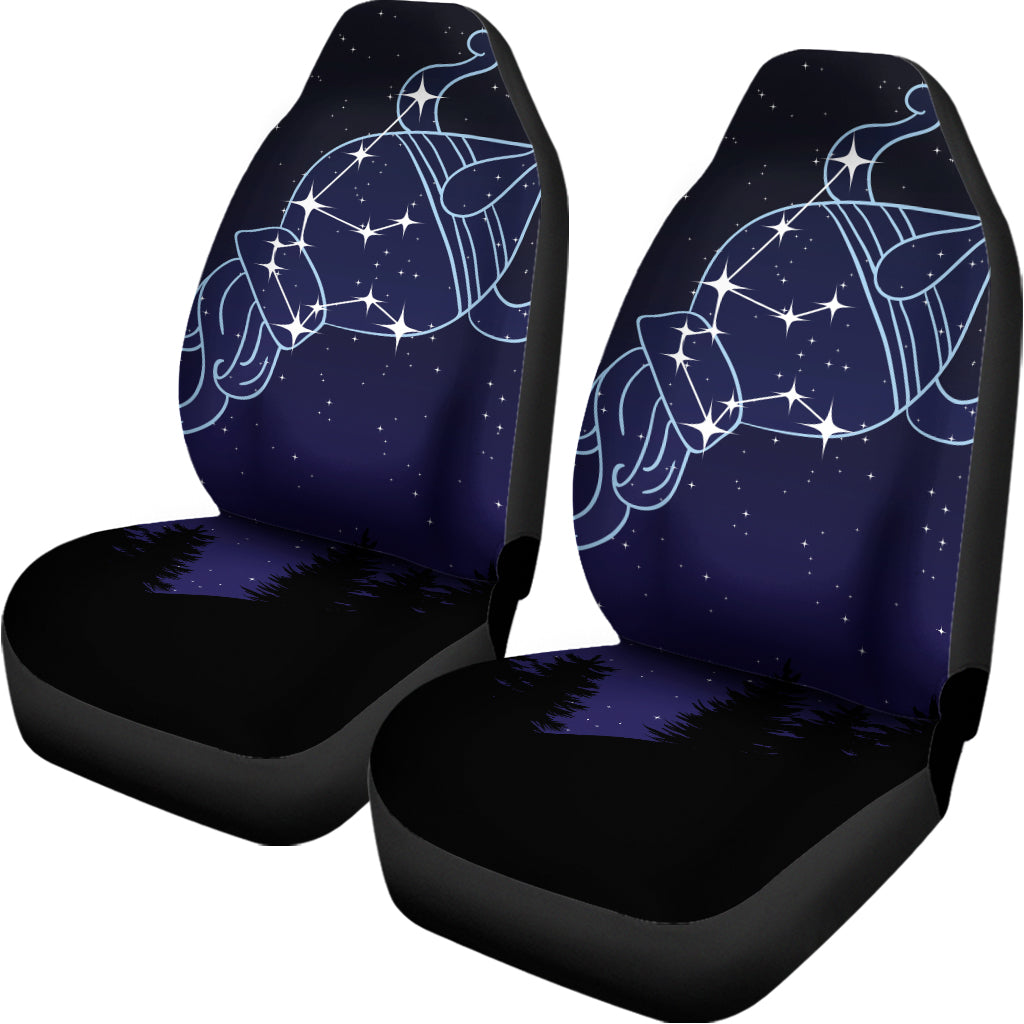 Aquarius Constellation Print Universal Fit Car Seat Covers