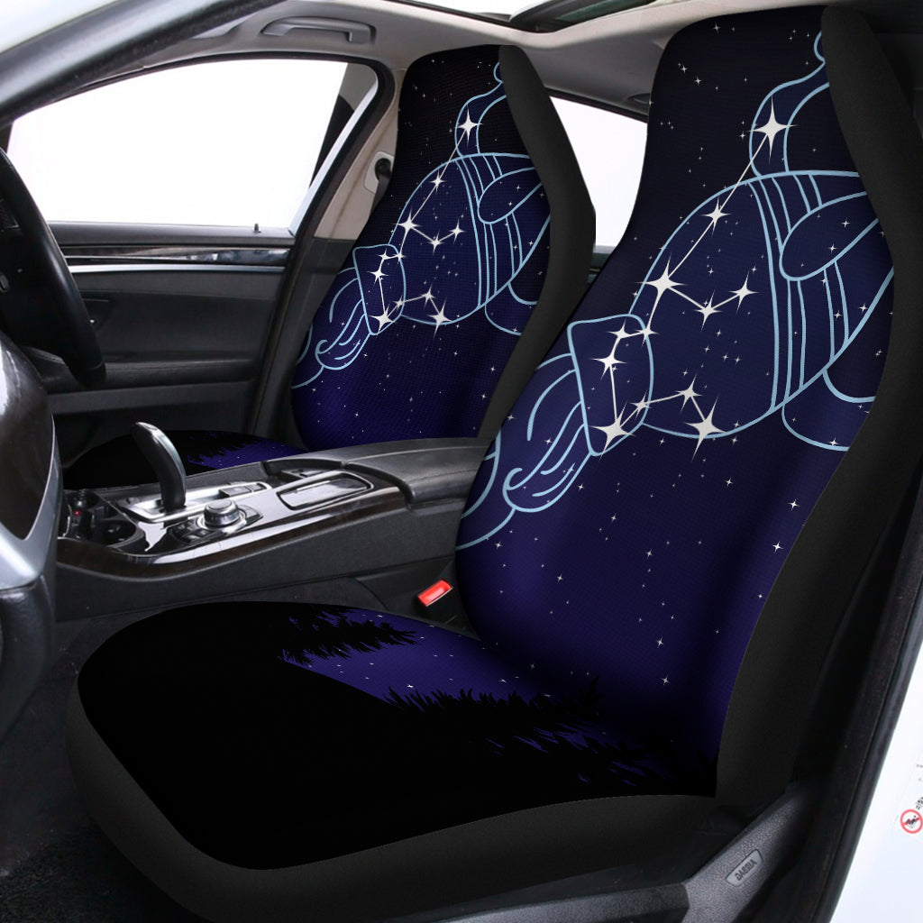 Aquarius Constellation Print Universal Fit Car Seat Covers