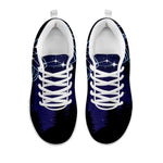 Aquarius Constellation Print White Sneakers