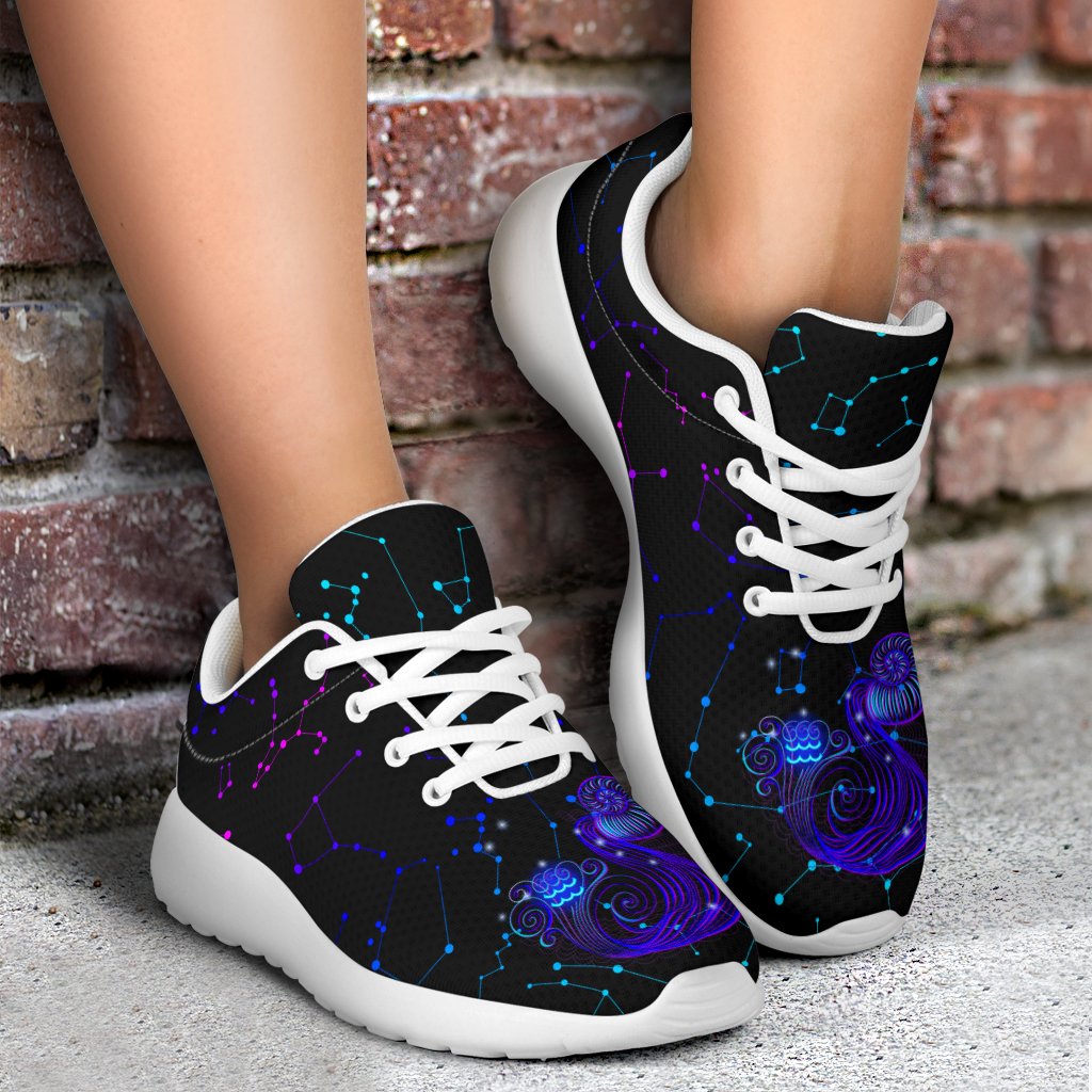 Aquarius Zodiac Sign Sport Shoes GearFrost