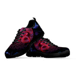 Aries And Astrological Signs Print Black Sneakers