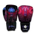 Aries And Astrological Signs Print Boxing Gloves