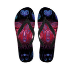 Aries And Astrological Signs Print Flip Flops