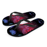 Aries And Astrological Signs Print Flip Flops