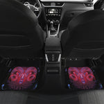 Aries And Astrological Signs Print Front and Back Car Floor Mats
