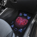 Aries And Astrological Signs Print Front and Back Car Floor Mats