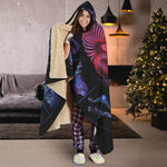Aries And Astrological Signs Print Hooded Blanket
