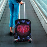 Aries And Astrological Signs Print Luggage Cover