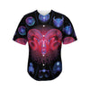 Aries And Astrological Signs Print Men's Baseball Jersey