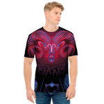 Aries And Astrological Signs Print Men's T-Shirt