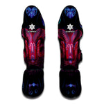 Aries And Astrological Signs Print Muay Thai Shin Guard