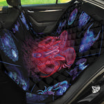 Aries And Astrological Signs Print Pet Car Back Seat Cover