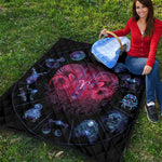 Aries And Astrological Signs Print Quilt
