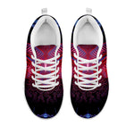 Aries And Astrological Signs Print White Sneakers
