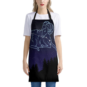 Aries Constellation Print Apron